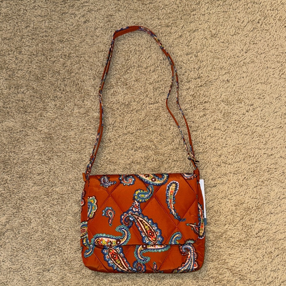 Vera Bradley Small Flap Hipster-Manor Paisley